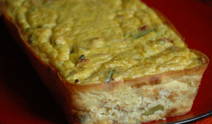 Réaliser une terrine de courgettes & tofu fumé